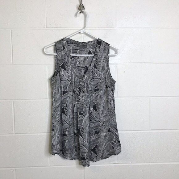 A Pea in the Pod Womens Maternity Black & White Sleeveless Tank Top Size Small - Picture 14 of 14